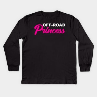 Off-Road Princess Kids Long Sleeve T-Shirt